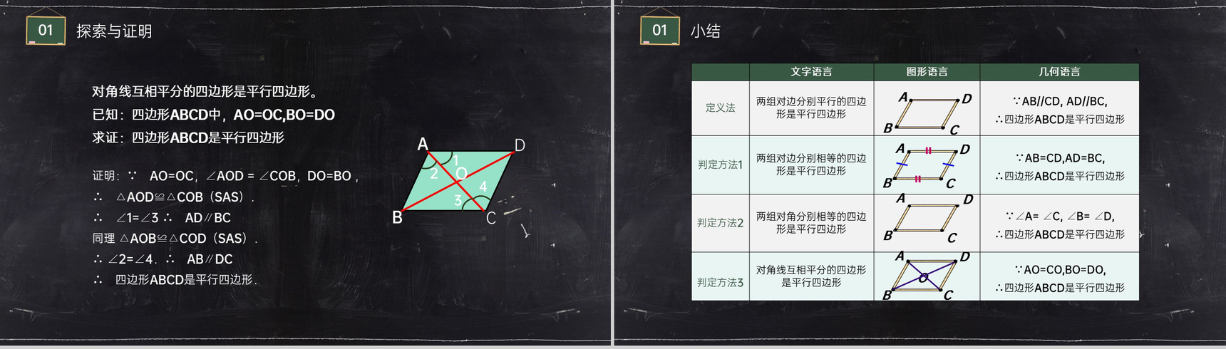 《平行线的判定1》八年级初二数学下册PPT课件(第18.2.1课时)-5