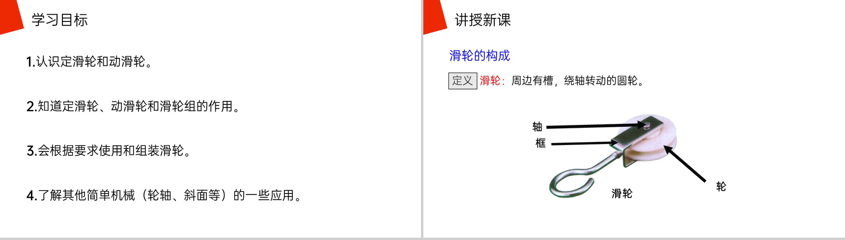 《滑轮》人教版八年级初二物理下册PPT课件-3