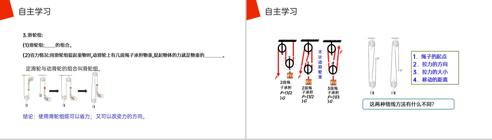 《滑轮》人教版八年级初二物理下册PPT课件-6