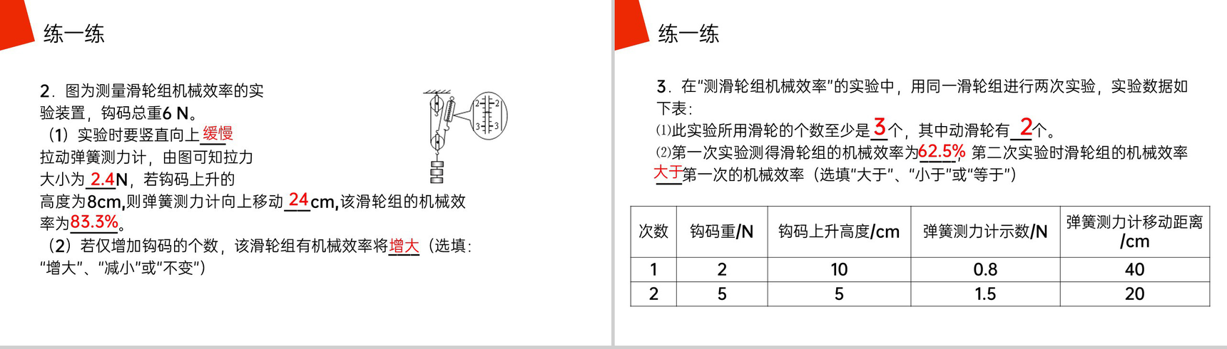 《机械效率》人教版八年级初二物理下册PPT课件-12