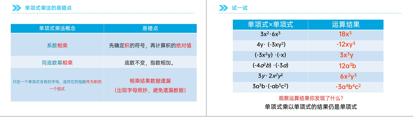 《单项式与单项式相乘》八年级初二上册PPT课件(第14.1.4-1课时)-5