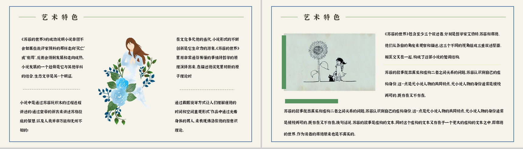 《苏菲的世界》乔斯坦贾德所著长篇小说介绍人物形象分析课件PPT模板-10