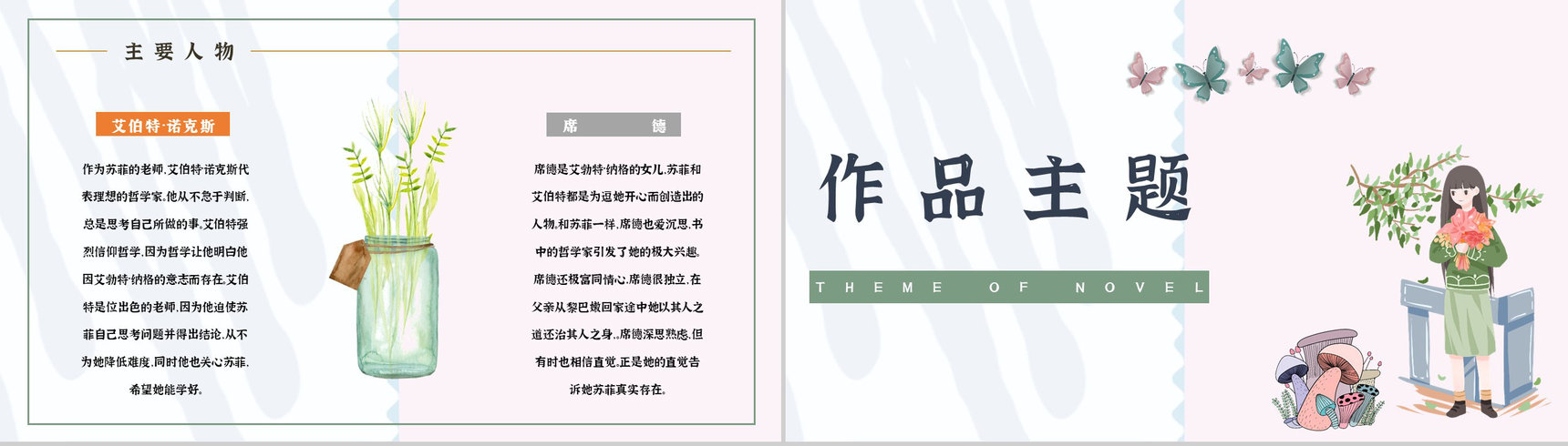 好书推荐之乔斯坦贾德代表作《苏菲的世界》小说导读赏析教育培训课件PPT模板-5