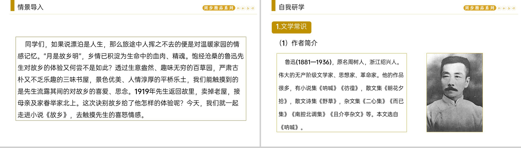 《故乡》人教版九年级上册语文PPT课件-2