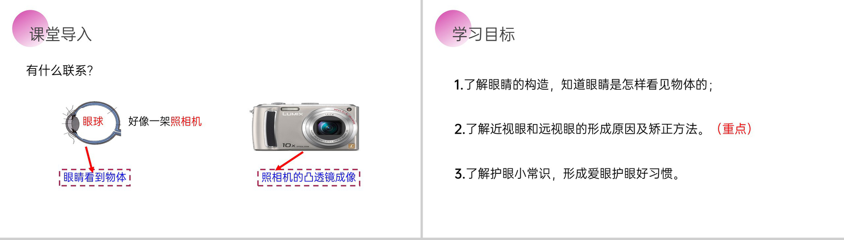《眼睛和眼镜》人教版八年级初二物理上册PPT课件-2