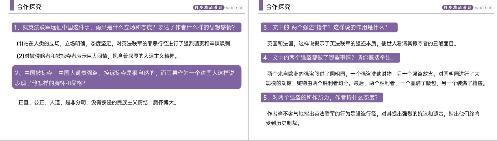 《就英法联军远征中国致巴特勒上尉的信》人教版九年级上册语文PPT课件-5