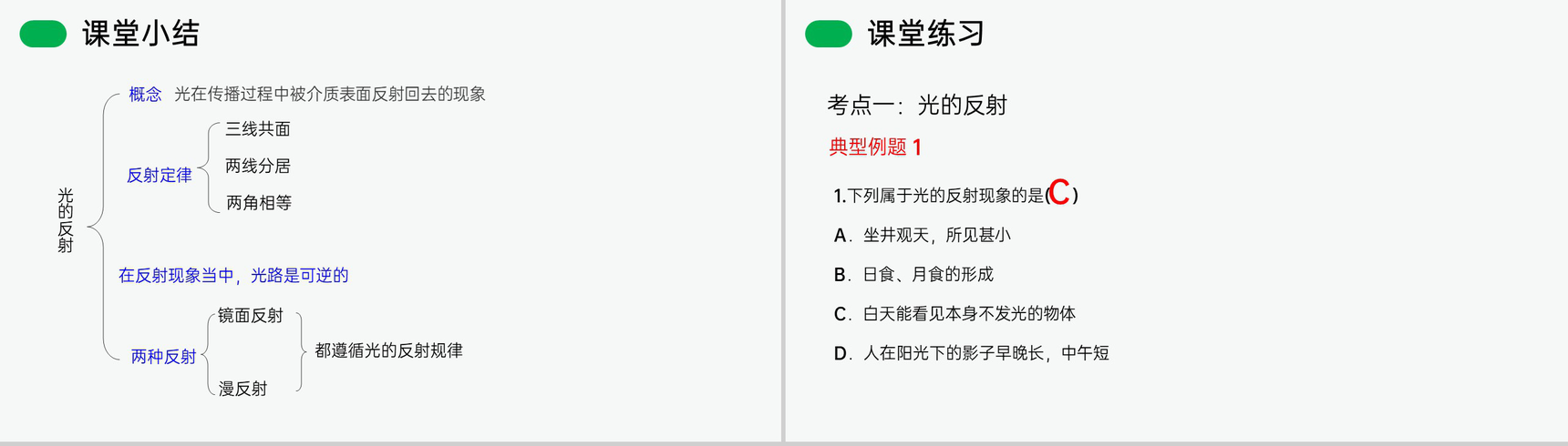 《光的反射》人教版八年级初二物理上册PPT课件-14