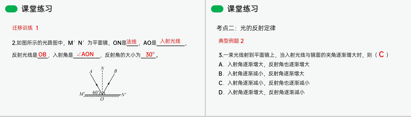 《光的反射》人教版八年级初二物理上册PPT课件-15