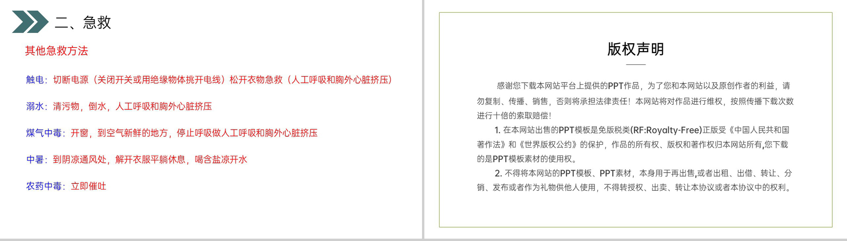 《用药和急救》人教版初中生物八年级初二下册PPT课件-15