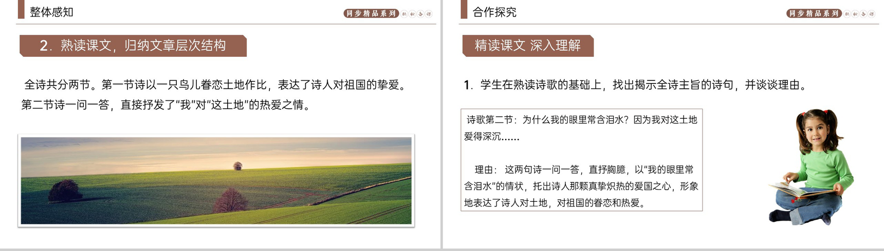 《我爱这土地》人教版九年级上册语文PPT课件-5