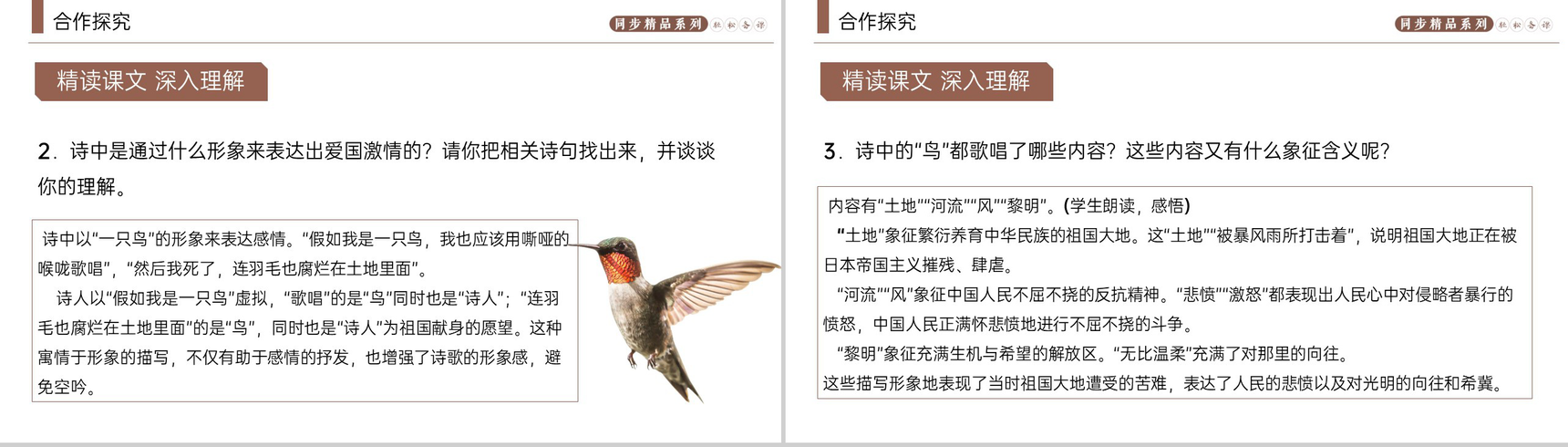 《我爱这土地》人教版九年级上册语文PPT课件-6