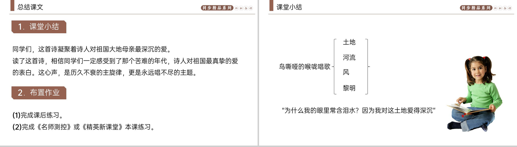 《我爱这土地》人教版九年级上册语文PPT课件-8