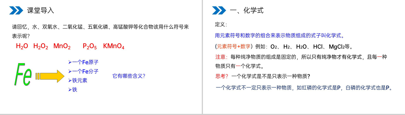 《化学式与化合价》人教版初中化学九年级初三上册PPT课件(第4.4.1课时)-2