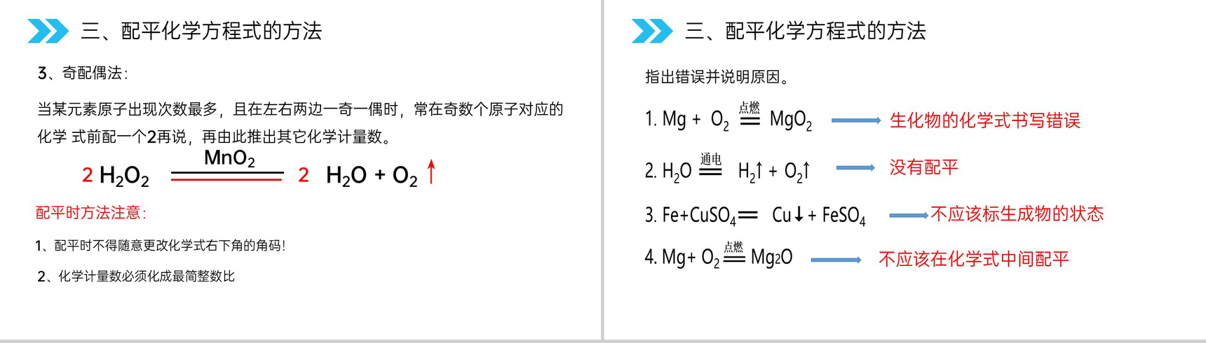 《如何正确的书写化学方程式》人教版初中化学九年级初三上册PPT课件(第5.2课时)-9