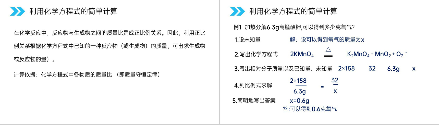 《利用化学方程式的简单计算》人教版初中化学九年级初三上册PPT课件(第5.3课时)-3