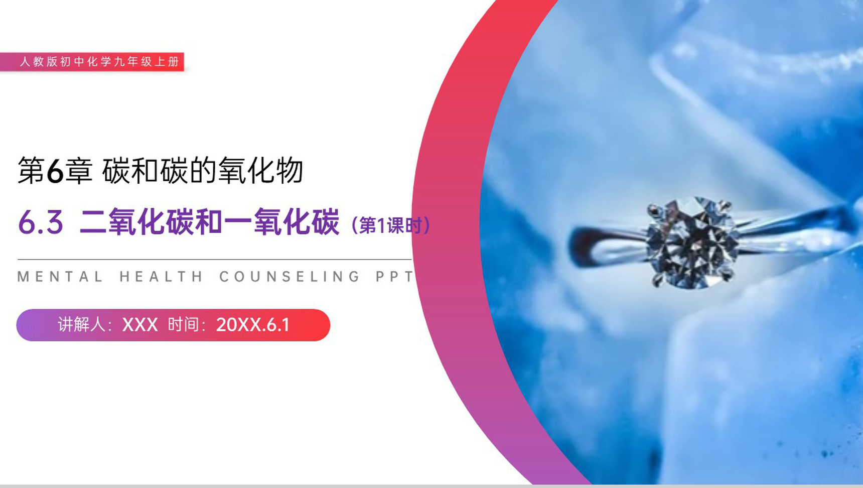 《二氧化碳和一氧化碳》人教版初中化学九年级初三上册PPT课件(第6.3.1课时)-1