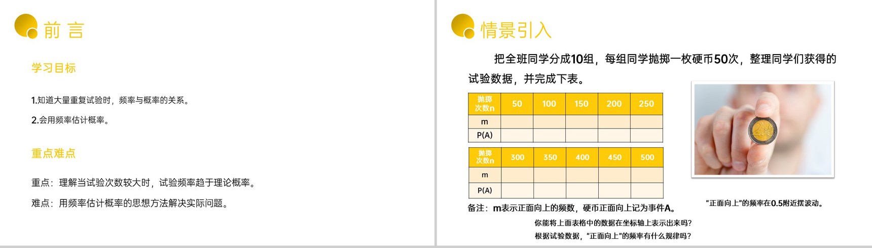《用频率估计概率》九年级初三数学上册PPT课件(第25.3课时)-2