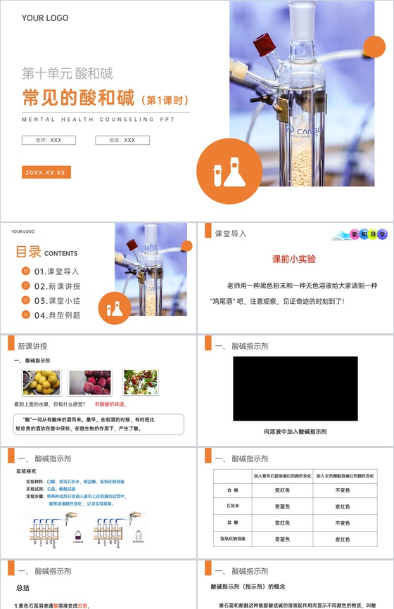 《常见的酸和碱》九年级初三下册PPT课件(第10.1.1课时