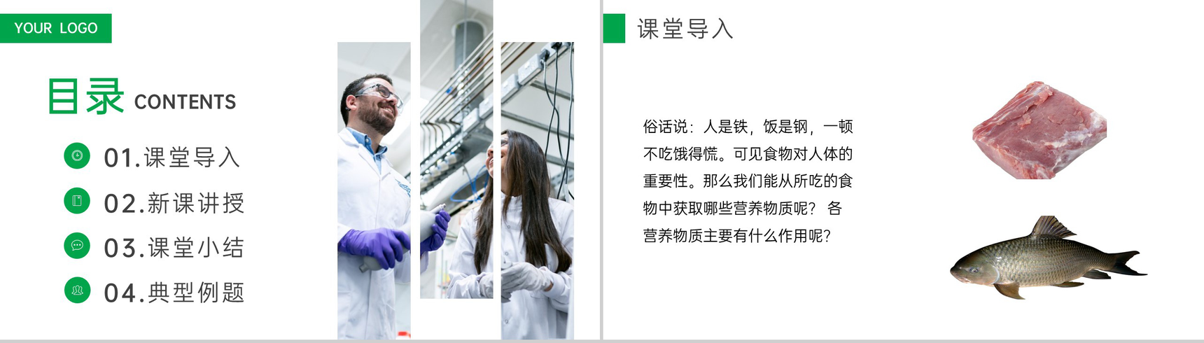 《人类重要的营养物质》九年级初三下册PPT课件(第12.1课时)-2