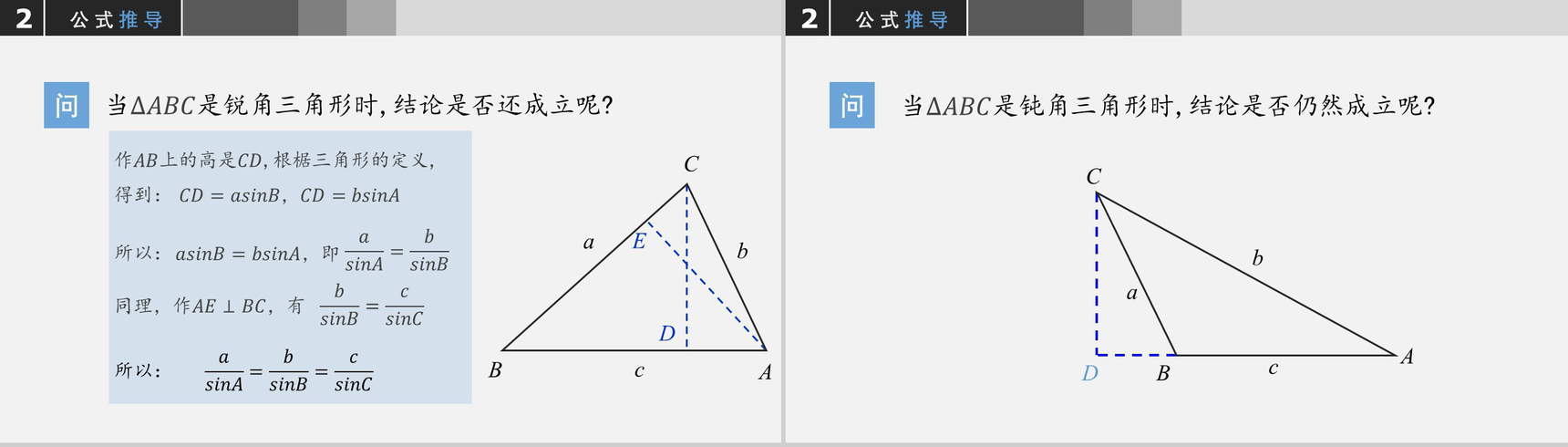 白色简洁高中数学教学课件动态PPT模板-4