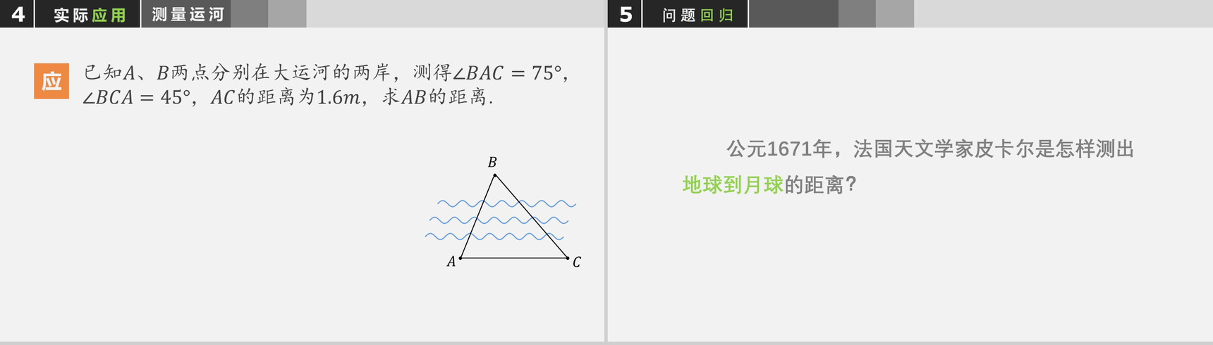 白色简洁高中数学教学课件动态PPT模板-9