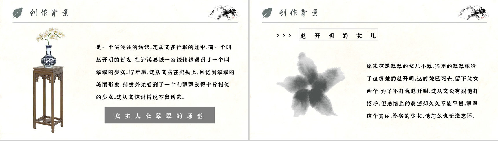 中学必读名著沈从文《边城》艺术特色名著逻辑梳理PPT模板-4