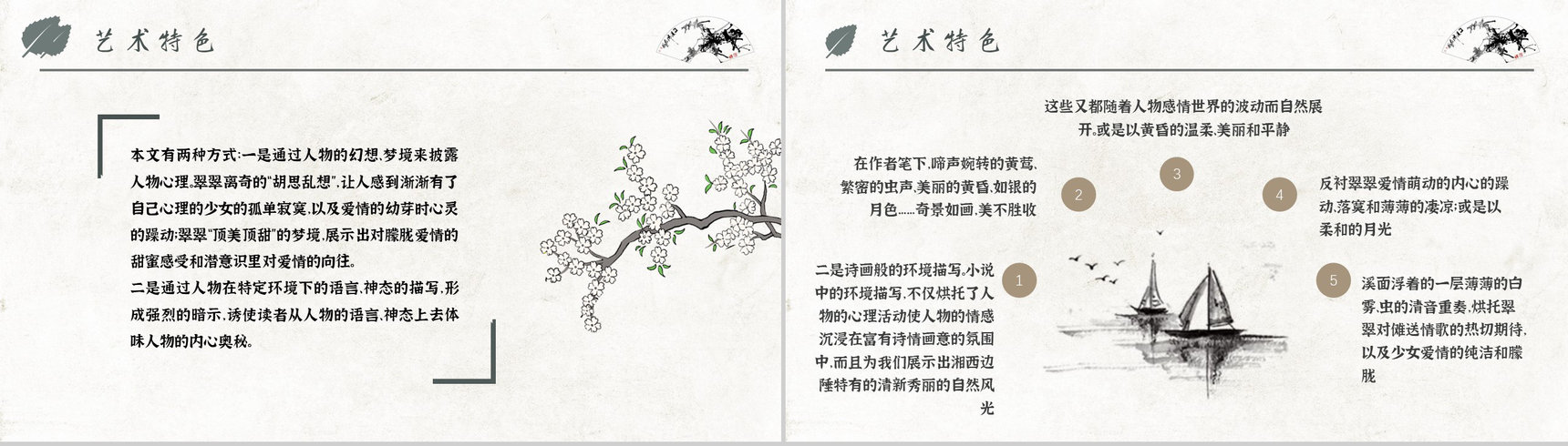 教师备课《边城》作者简介沈从文名著导读心得体会PPT模板-10