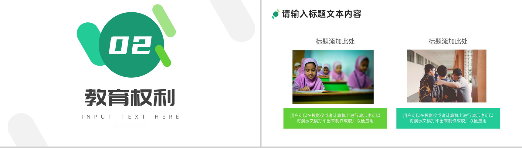 义务教育法律法规介绍PPT模板-4
