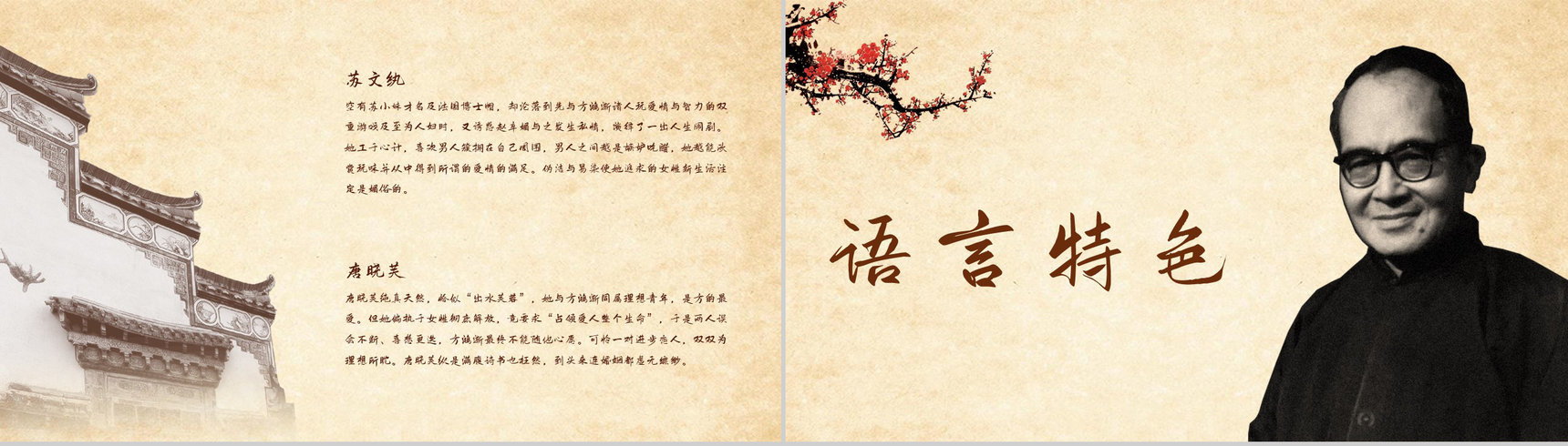 教学教育学生书籍阅读之钱钟书《围城》好词好句摘抄及赏析PPT模板-5