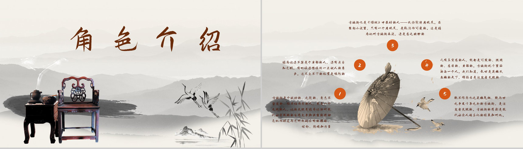 中学生必读文学名著之钱钟书《围城》读书心得体会交流分享PPT模板-2