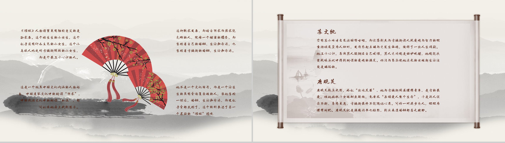 中学生必读文学名著之钱钟书《围城》读书心得体会交流分享PPT模板-3