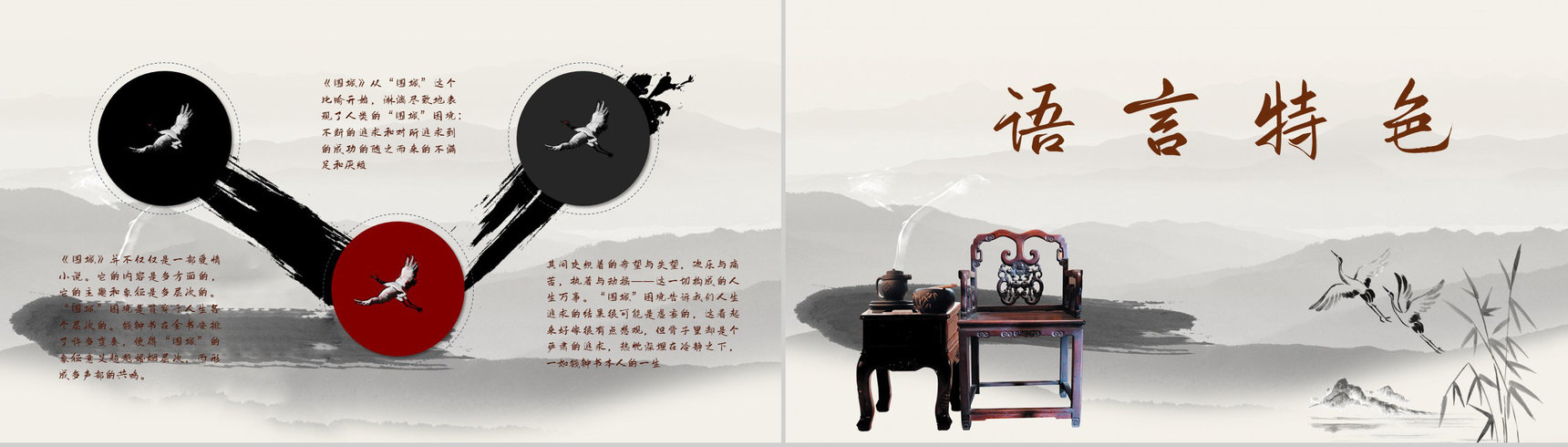 中学生必读文学名著之钱钟书《围城》读书心得体会交流分享PPT模板-5