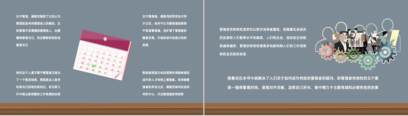 著名管理类图书彼得德鲁克《有效管理者》读后感读书笔记心得分享PPT模板-3