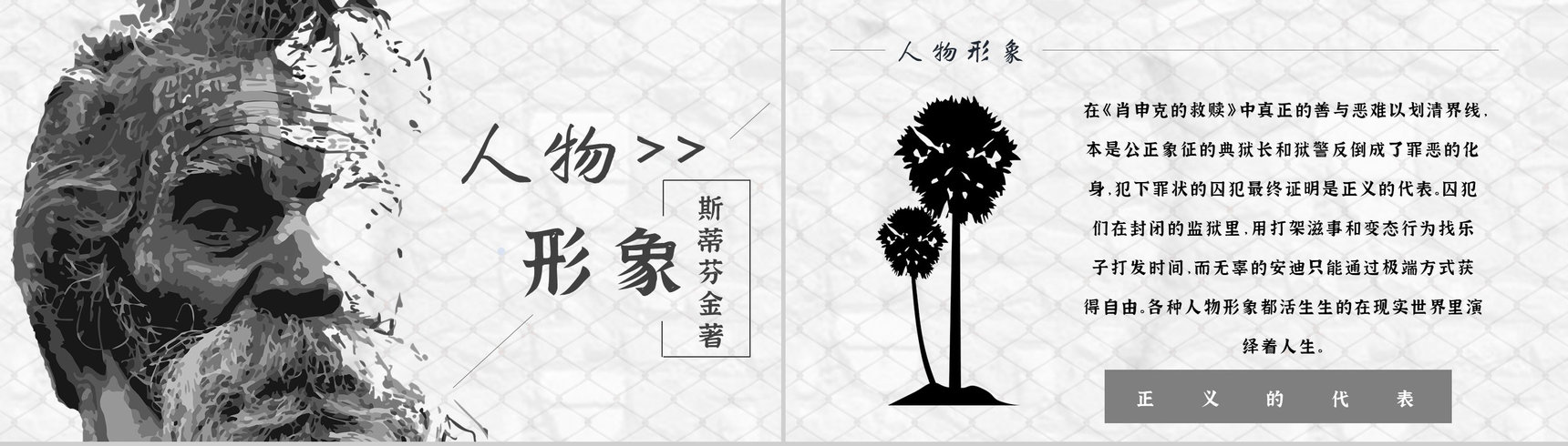 读书分享斯蒂芬金《肖申克的救赎》作品简介名著读后感PPT模板-10