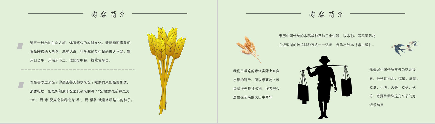 名著导读《盘中餐》艺术特色教育培训PPT模板-6