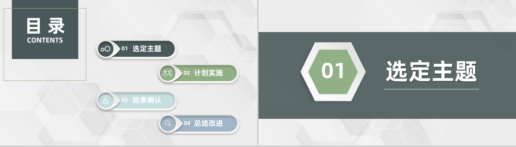 医疗行业品管圈QC案例分析医生护士工作成果展示汇报PPT模板-2