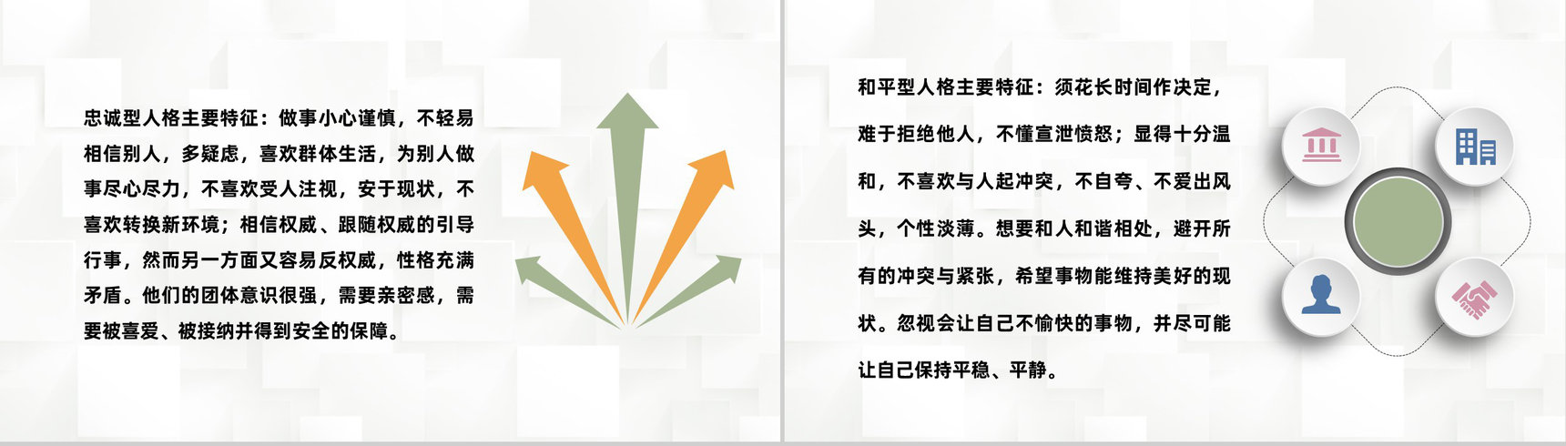 面试人员九型人格职场心理分析个人性格色彩分析总结PPT模板-4