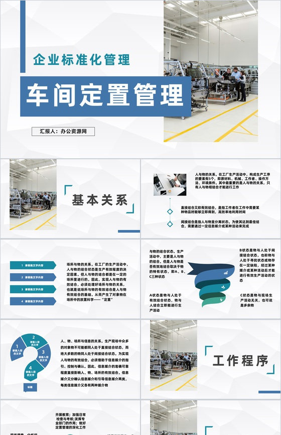 企业生产标准化管理之车间定置管理情况总结