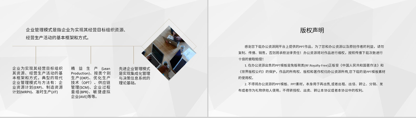 现代企业管理模式知识学习企业绩效管理体系建设PPT模板-8