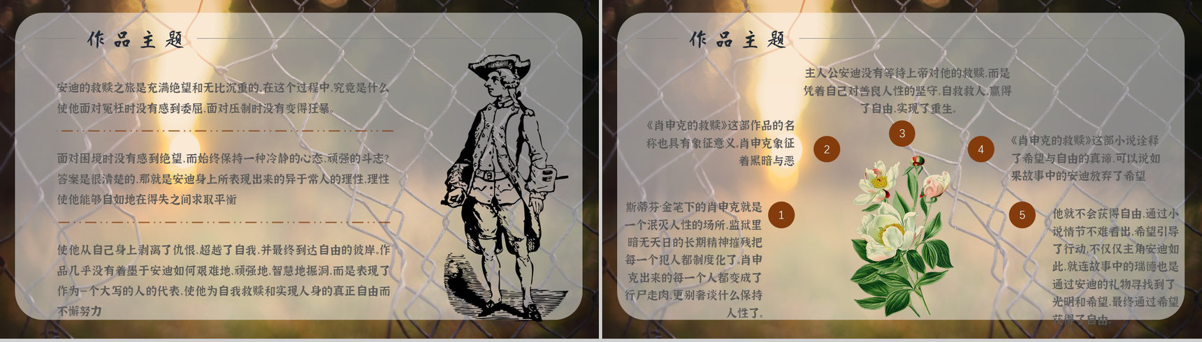 教育培训斯蒂芬金《肖申克的救赎》作者简介心得体会PPT模板-7