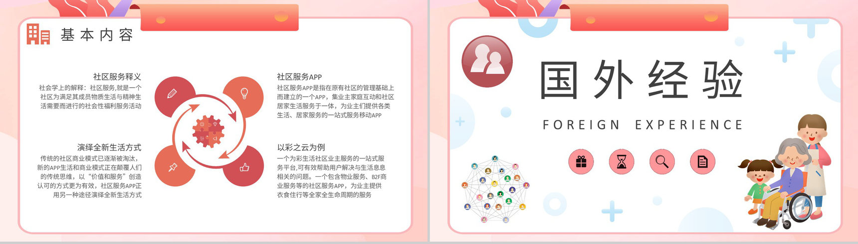 社区服务内容课程培训总结老年社区服务工作汇报PPT模板-7