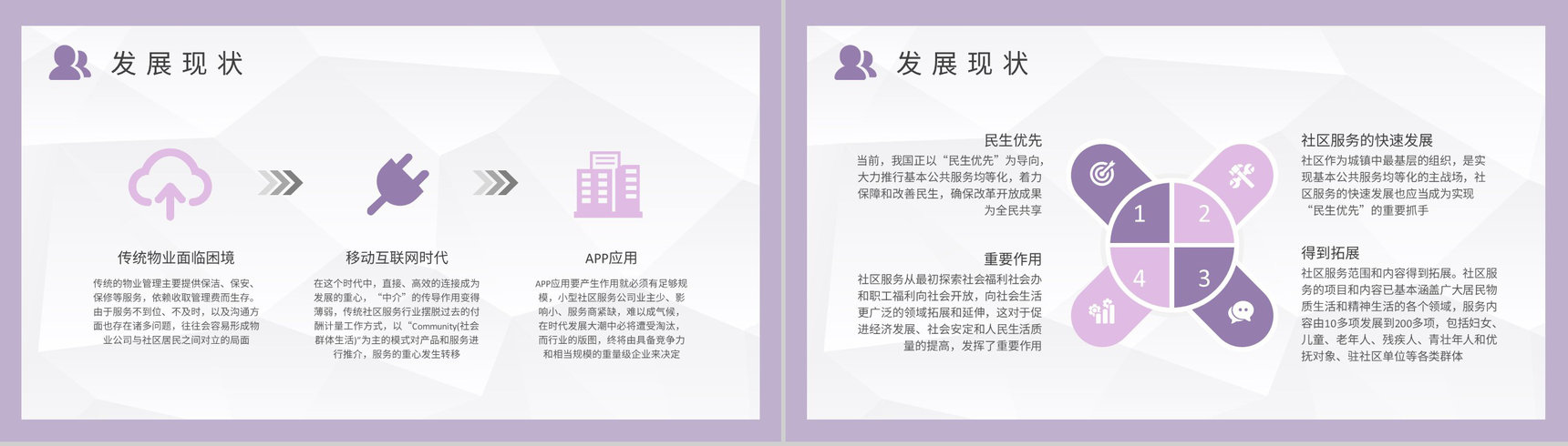 社区管理工作知识培训社区服务活动内容学习PPT模板-4