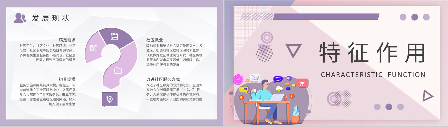 社区管理工作知识培训社区服务活动内容学习PPT模板-5