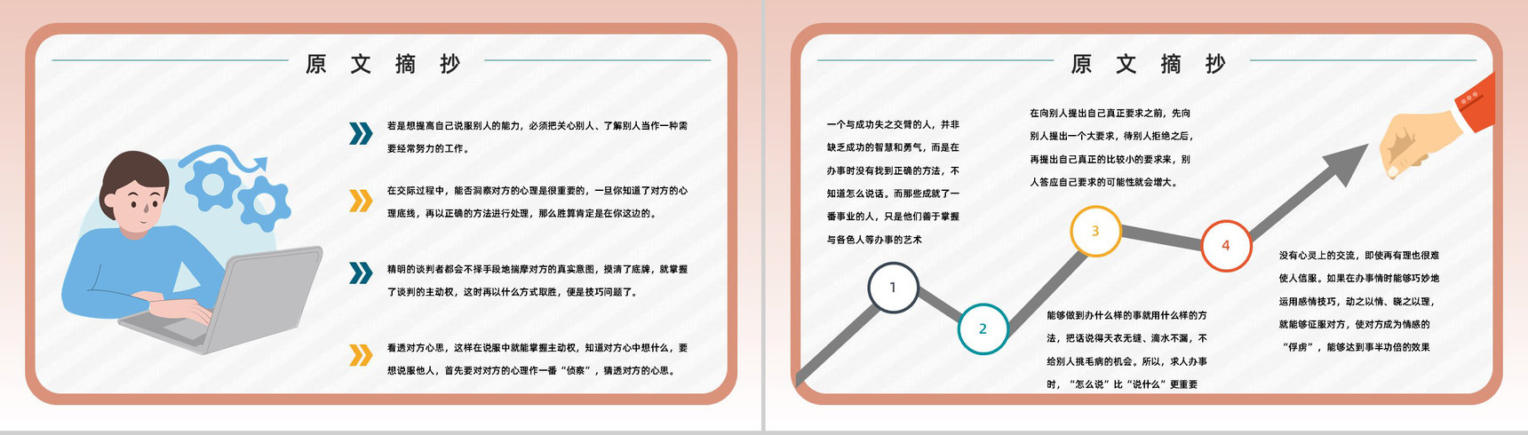 职场学习鸿图《说话心理学》图书介绍语言技巧学习培训PPT模板-6