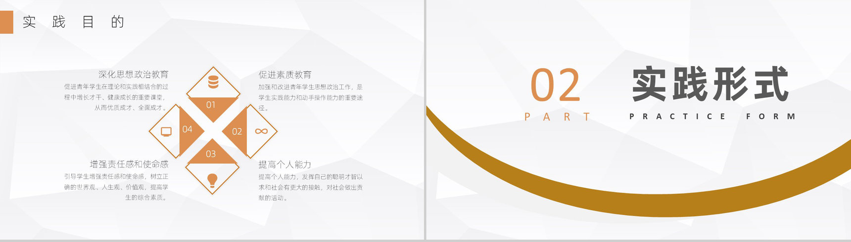 社区组织户外活动社会实践调研分析心得体会PPT模板-3