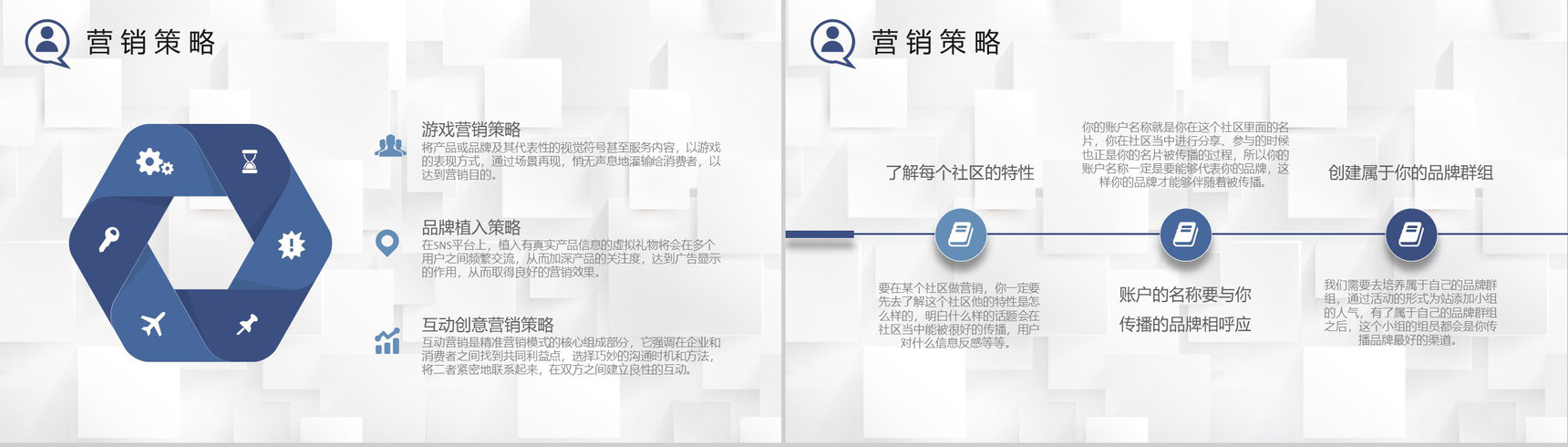 商业计划书SNS营销策划书推广方案工作总结汇报PPT模板-4