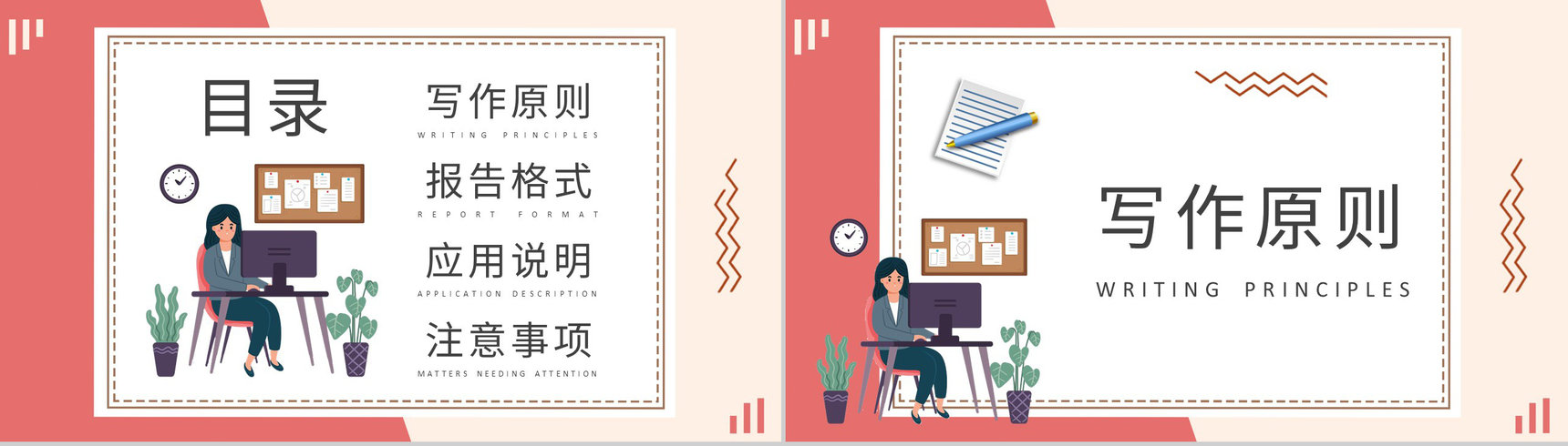 人事行政部门员工离职申请书辞职报告格式说明PPT模板-2