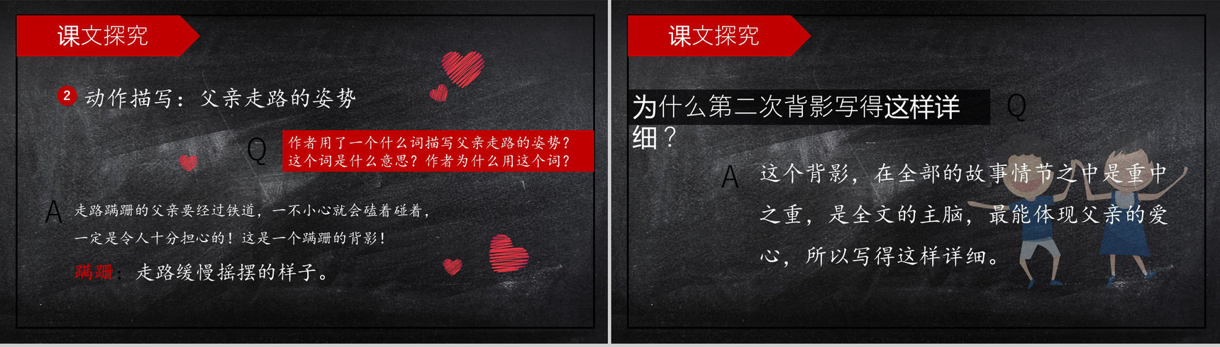朱自清背影语文课件教育培训PPT模板-8