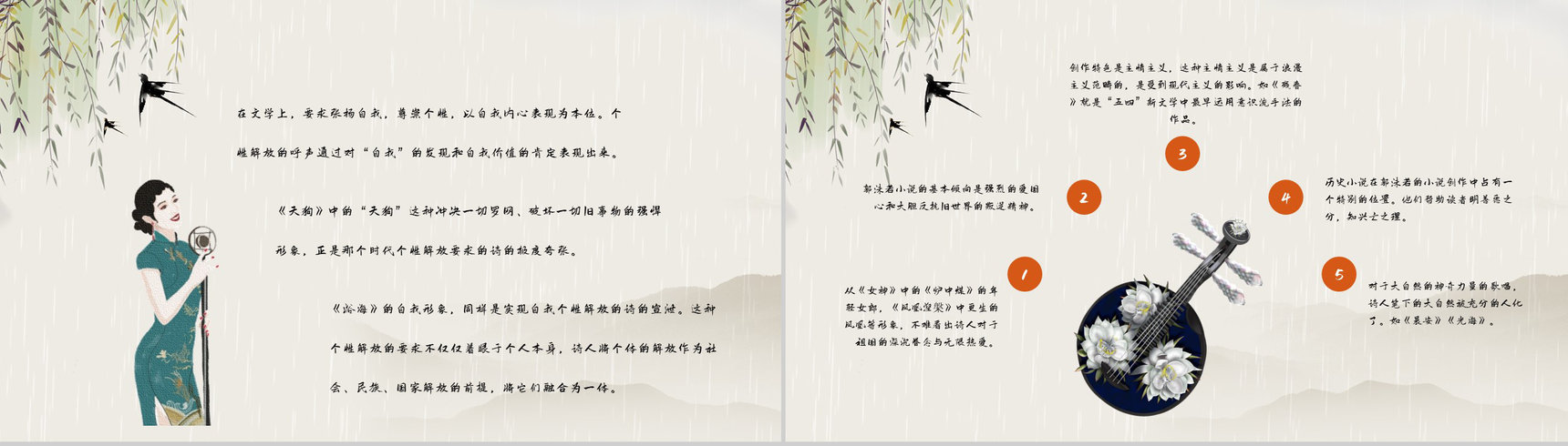 好书推荐之郭沫若代表诗集《女神》阅读体会交流读书兴趣培养PPT模板-7