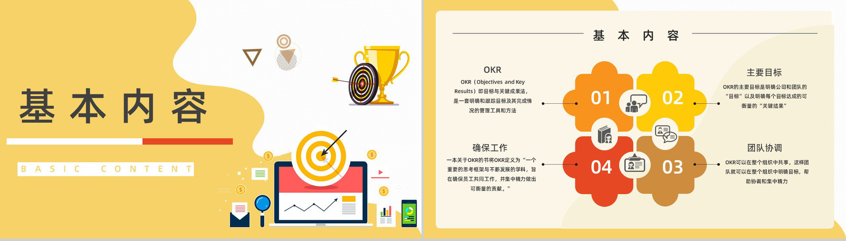 公司新员工技能学习目标设定与沟通OKR工作法管理培训PPT模板-5